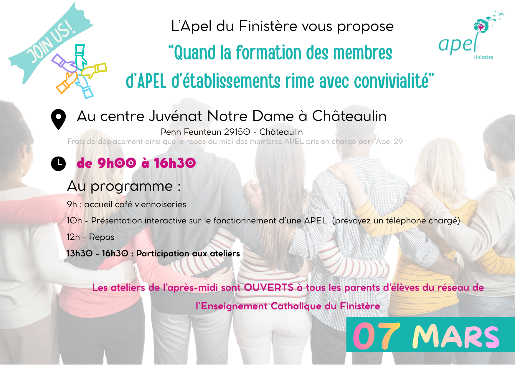 La journée convivial des APEL – 7 mars