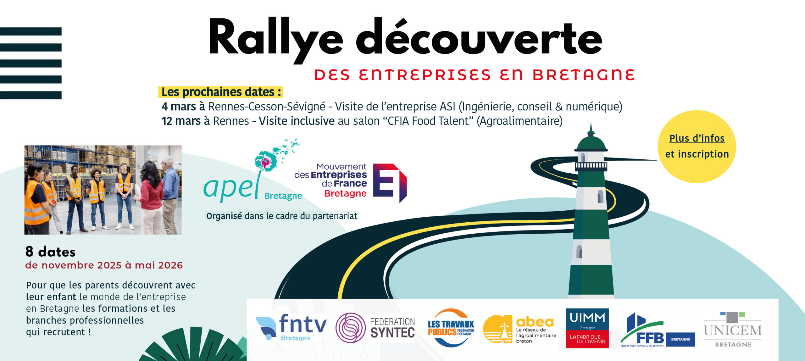 Apel Bretagne – Rallye Découverte-Invitation aux parents et enseignants
