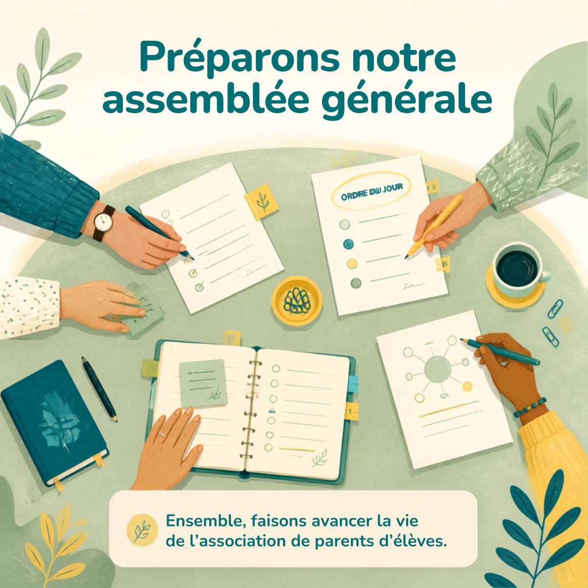 Organiser et préparer son AG